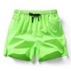 Nuevos Pantalones Cortos Deportivos de Color Sólido para Hombre Correr Fitness Pantalones Triples Divididos Juventud Moda Ropa Exterior Casual Pantalones Triples