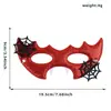 Máscaras de Fiesta de Halloween Transfronterizas, Máscaras de Medio Rostro de Calabaza Fantasma, Máscaras de Ojos Decorativas para Fiesta de Máscaras del Festival de Fantasmas