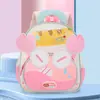 Mochilas Infantiles Mochila Escolar de Jardín de Infancia Nueva Mochila para Niños Cangrejo Pequeño Transpirable Dibujos Animados Linda Mochila para Niñas Ligera