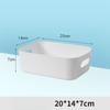 Caja de almacenamiento de escritorio, acabado de carcasa de teléfono móvil, cesta de almacenamiento de cosméticos para dormitorio, cajón divisor, caja de almacenamiento rectangular