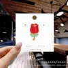 Broche de desenho animado personalizado broche de metal fofo em forma de gota de óleo acessórios para roupas bolsas acessórios de crachá broche