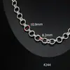 Accesorios de Cadena Metálica para Joyería, Cadena Doble Capa Ensamblada a Mano, Cadena Cruzada para Bolso, Cadena en Forma de O, Cadena de Perlas, Cadena de Collar