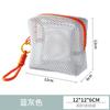 Bolsa de Malla para Tofu Bolsa de Malla para Almacenamiento Bolsa Cuadrada Pequeña Portátil Bolsa para Artículos Varios de Mano Bolsa para Almacenamiento de Cosméticos Monedero