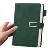 Cuaderno A5 Engrosado con Hebilla Transfronteriza, Libro de Registro para Reuniones de Trabajo, Diario de Oficina, Caja de Regalo Lista para Personalizar