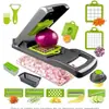 Artículos Esenciales para el Hogar de Cruce de Fronteras Cortador de Verduras Doméstico Varias Cortadoras de Verduras Rallador para Papas