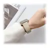 Adecuado para correa de apple watch s8 patrón lichi correa casual de cuero iwatch1-7 SE
