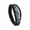 Pulsera Ojo de Tigre de Venta Caliente Transfronteriza Europea y Americana para Hombre Pulsera de Cuerda Multicapa Pulsera de Piedra Natural Hebilla Magnética Pulsera de Obsidiana Joyería