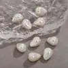 2024 novo alto padrão céu feminino formato especial furo passante gota d'água imitação pérola de água do mar DIY colar de miçangas acessórios de joias