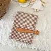 Xadrez tingido no fio 100% algodão, xadrez Chaoyang estilo coreano com esquema de cores vintage, tecido xadrez 100% algodão para roupas femininas, roupas infantis, bolsas, acessórios, DIY