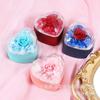 Joyero de venta caliente transfronteriza con flores, caja para anillos, collares, caja de flores, cajón de flores eternas, varios estilos, venta al por mayor