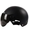Casco de coche eléctrico ABS femenino masculino Cuatro Estaciones universal Pintura moda simple transpirable venta al por mayor no de motocicleta casco de verano