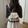 2026 Mochila Pequeña Casual de Doble Hombro con Estilo de Diseñador Personalizado de Conejo Puntos Estrellas Gran Capacidad para Salidas