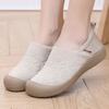 Zapatos de Mujer para Primavera y Otoño, Mocasines Slip-On Populares, Puntera Redonda, Transpirables, Cómodos, Suela Suave, Zapatos Planos de Moda
