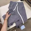 Calça Longa Feminina de Toalha Reta Estreita de Cintura Alta, Estilo Coreano, Fluida, Emagrecimento, Versátil Casual