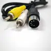 Adequado para SEGA 1ª geração SEGA Genesis/MD1 Cabo AV SEGA 1ª Geração Linha AV de duas fileiras 1,8 metros