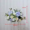 Bolas de Flores Artificiais de Rosa e Peônia para Decorações de Mesas de Casamento, Decorações de Corredores e Arranjos para Eventos em Shoppings