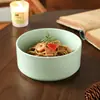 Tazón de Cerámica Personalizado para Regalo, Tazón de Arroz Particularmente Hermoso, Tazón de Arroz de 5.5 Pulgadas, Tazón para Sopa, Vajilla de Alta Gama, Tazón para Fideos