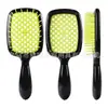 Fornecido diretamente do fabricante, o Pente Oco em Formato de Coração é um Pente de Uso Duplo para Cabelos Secos e Molhados, Criando um Estilo Volumoso, Pente Massageador, Anti-Frizz, Suavizante de Cabelos e Embelezador de Cabelos