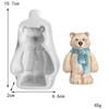 Festival de Natal Papai Noel alce elfo crianças boneco de neve modelagem silicone molde cozimento bolo DIY