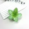 Novedad Pinza de Flor de Huevo Pinza de Pelo de Flor de Colores Retro Europea y Americana Pinza Lateral para Cabello de Mujer Pinza de Tiburón para Media Cabeza