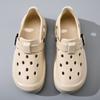 Hole Shoes Masculino Anti-cheiro Verão Novos Chinelos de Cintura Alta Antiderrapantes para Uso Externo EVA Respirável Resistente ao Desgaste Chinelos de Praia