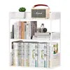 Estante de Mesa para Livros Estante de Mesa Multicamadas para Escritório Estante Pequena Simples para Janela de Sacada Armazenamento Pequeno Armário