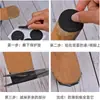 Almohadillas para Pies de Eva, Cubiertas Autoadhesivas para Patas de Mesa y Silla, Resistentes al Desgaste y Antideslizantes, Protegen el Piso, Muebles de Oficina, Ecológicas Rohs
