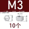 Porca Hexagonal de Aço Carbono de Alta Resistência Dacromet Grau 8 Padrão Nacional Parafuso M6M8M10M12M16M20M27
