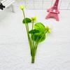 Atacado de Flores Artificiais 7 Cabeças Pequeno Lótus Bonsai Ramo Decoração de Casa Flor Artificial Arranjo de Flores de Casamento Flor Pequena Decorativa