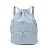 Mochila con Cordón para Mujer Repelente al Agua Fitness Viaje Bolsa de Baloncesto Unisex Gran Capacidad Compartimento para Zapatos Exportación Mochila Grande
