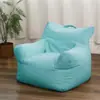 Sofá perezoso, sofá tatami, de dos plazas para apartamentos pequeños, estilo nórdico, rojo, lindo, sofá cama puf engrosado