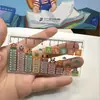 Nova régua mini transparente de 9CM, régua do tamanho da palma da mão, régua reta, adequada para estudantes aprenderem a tabuada