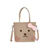 Bolsa de Hombro de Mezclilla Linda de Dibujos Animados para Niños para el Trabajo, Bolso de Mujer 2026 Nuevo Bolso de Mano para Viajes Diarios Transfronterizos para Lonchera
