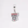 Serie Médica Acrílico Retráctil Giratorio Carrete para Insignia Regalo de Cuidado Médico Hebilla de Identificación Hebilla de Tirón Fácil