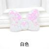 Nuevo en stock Dibujo animado creativo lazo de lentejuelas INS moderno para niños hecho a mano brillante pasador accesorios de joyería material