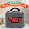 Bolsa de Feltro Desenho Animado Atacado Moda Bolsa de Cosméticos Bolsa de Viagem Estudante Armazenamento Viagem de Negócios Zíper Feltro Portátil Bolsa de Viagem