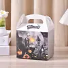 Caja de mano para fiesta de Halloween de comercio exterior transfronterizo de Amazon, bolsa de regalo para dulces y galletas, caja de embalaje para regalo