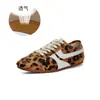 Zapatos de Gump de Crin de Caballo para Mujer 2026 Otoño Nuevos Planos Deportivos Zapatos de Entrenamiento Alemanes Casuales para Mujer Moda Retro Zapatos Individuales