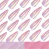Venta Caliente de Arte de Uñas de Comercio Exterior Europeo y Americano, Uñas Espejo Cromadas, Uñas Largas Puntiagudas Estilo Hot Girl, Uñas Portátiles al por Mayor
