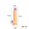 Dildo Artificial Jingyao, Suave y Realista, Dispositivo de Masturbación Manual de Inserción y Empuje Femenino, Productos para Adultos al por Mayor