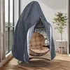 Amazon Transfronterizo 210 Tela Oxford Cubierta Tipo Cáscara de Huevo Cubierta Impermeable Silla Colgante Exterior Funda para Polvo Estilo Cremallera Silla Colgante Columpio