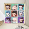 Nuevo Nezha Niño Demonio Nao Hai diy Pintura al Óleo Digital Rellenado a Mano Pintado a Mano Color al Óleo Pintura Decorativa Dibujos Animados Lindo