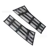 Adecuado para 23-25 Byd Han/Versión Ev Red a Prueba de Insectos para la Rejilla Frontal Partes Decorativas Exteriores del Coche Fibra de Carbono Pintada