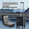 Nueva caja de mano de 20 pulgadas transfronteriza para estudiantes, equipaje ajustado TSA, PC resistente al desgaste, rueda universal, maleta trolley de negocios en stock