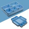 Nueva Caja de Almacenamiento de Fieltro, Juego de Ocho Piezas Moldeadas de una Sola Pieza, Caja Cuadrada Pequeña para Snacks y Artículos Varios, Caja de Almacenamiento para Escritorio y Oficina en Casa