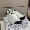 Sapatos de moda esportiva masculinos D Branco Vermelho sapatos casuais couro comércio exterior fábrica de suprimentos direto Joker moda