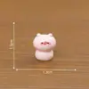 Figuras de setas de animalitos lindos, decoraciones DIY para casa de muñecas, adornos colgantes, paisaje en miniatura, pequeños adornos de escritorio