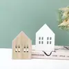 Artesanato em Madeira Produtos de Madeira de 25 Anos Enfeites em Miniatura Madeira Natural Simples Criativo Mesa de Escritório Sala de Estar Nórdica Decorações