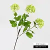Flores de hortensia artificiales, arreglos florales artificiales realistas, decoraciones de alta gama y realistas para sala de estar, comedor y mesa, arreglos florales y arreglos de flores