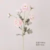 Loto Artificial Nórdico, Flor Artificial para Boda, Loto Pequeño Afelpado, Tela de Seda Decoración de Sala de Estar Flor Falsa Venta al por Mayor Transfronteriza